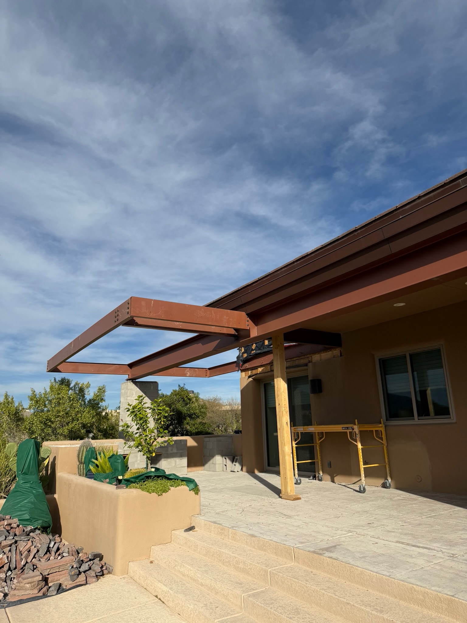 Cantilevered Patio Addition - Desert Mountain, Scottsdale
